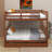 Full-Over-Full Bunk Bed With Ladders And Drawers-895607691