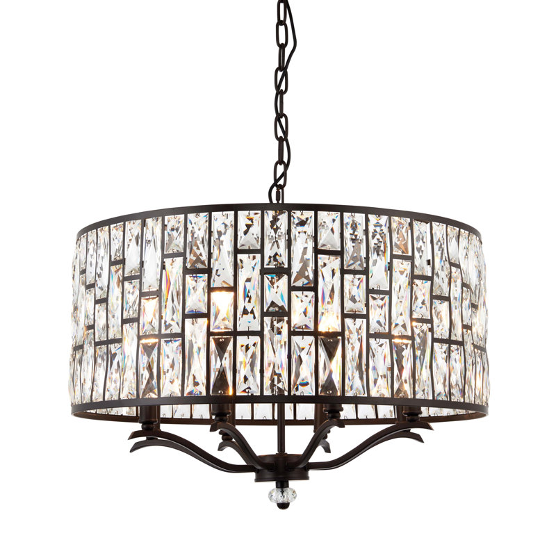Mylo 8-Light Drum Pendant