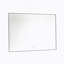 Miroir de salle de bain 48 po x 36 po à DEL avec rétro-éclairage et fixation murale