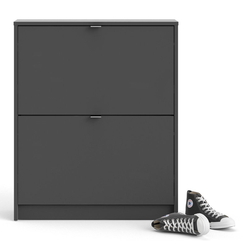 Flip Down Shoe Storage, Black Lead