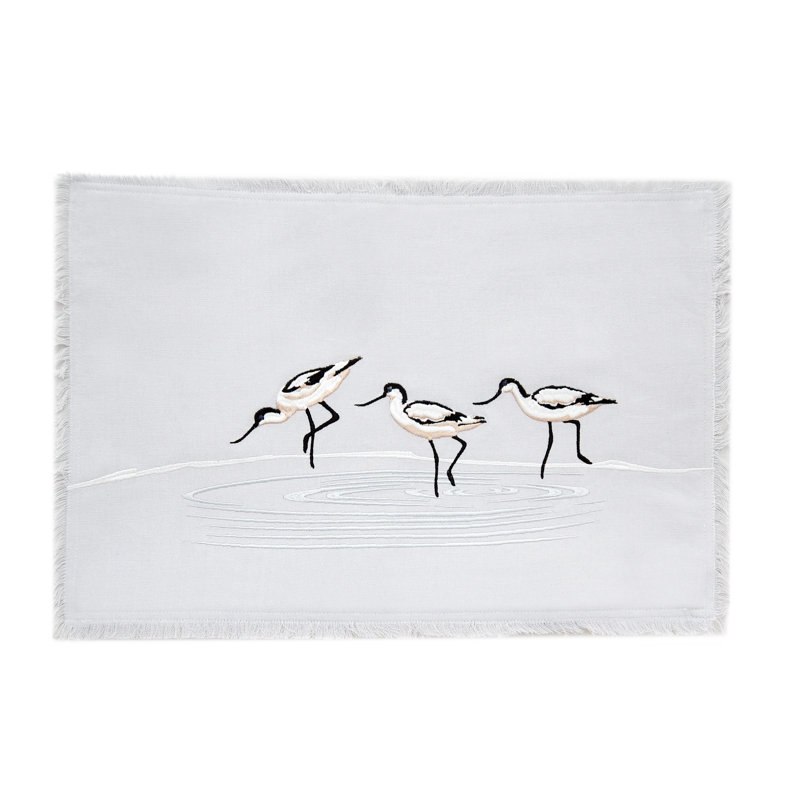 Ensemble de 4 napperons Avocet