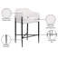 Tabouret de comptoir en tissu Sylas-1433604255