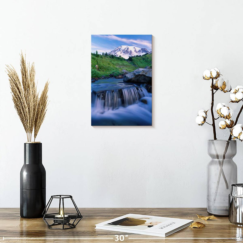 Alvord Mount Rainier Scene, 12" H x 8" W