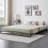 Low Profile 6 Inch Metal King Bed Frame with Steel Slats, No Box Spring Needed, Heavy Duty Support