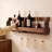 Solid Wood Wall-Mounted Wine Rack-1626767464