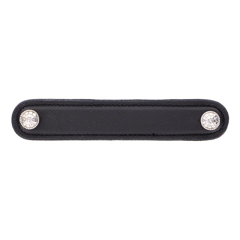 Tiziano Appliance Pull, Polished Silver, 5"