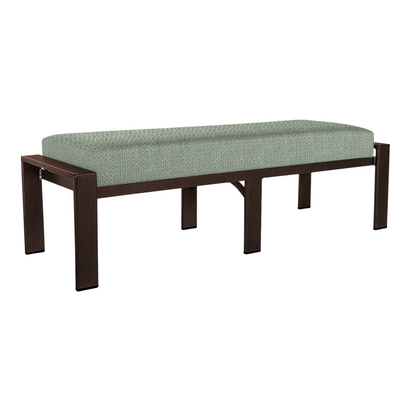 Studio Outdoor Bench, Copper Creek, Harris Stone