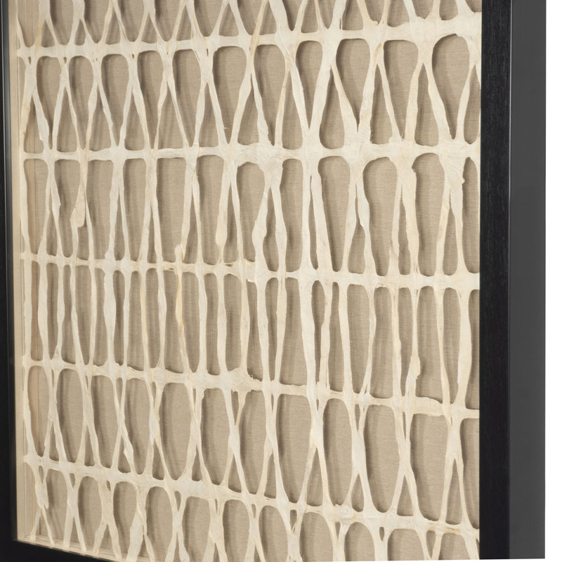Handmade Abstract Wall Decor on Paper