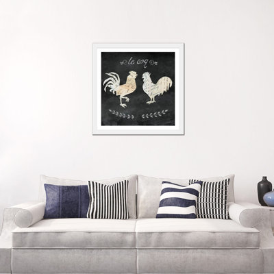 «Le Coq Cameo» par Courtney Prahl - reproduction imprimée