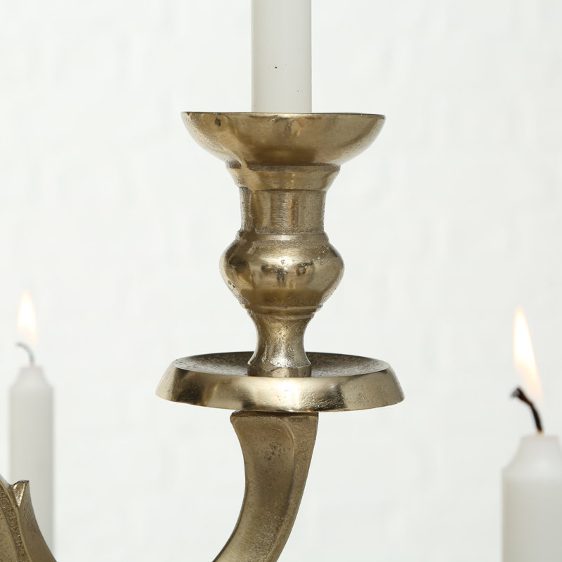 High Golden Candelabra