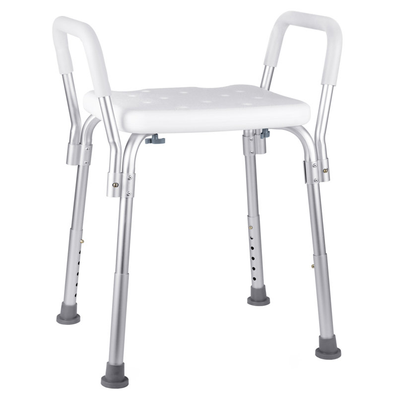 350 Lb Weight Capacity Shower Stool with Arms