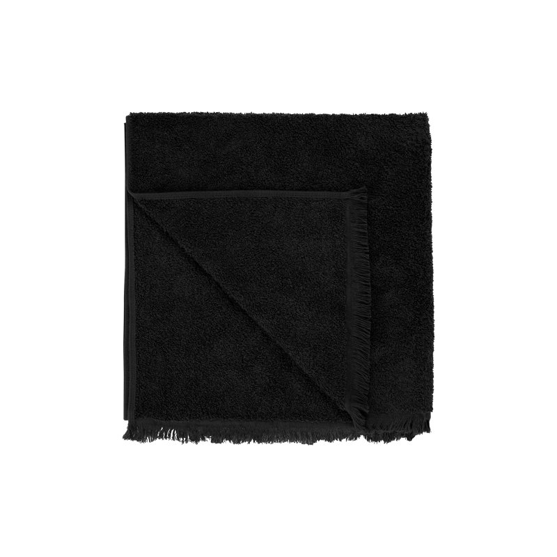 Frino 100% Cotton Bath Towel, Black