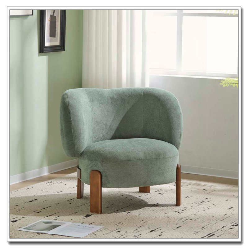 Fauteuil à oreilles, Vert