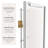 Alex 84'' H Solid Wood Folding Room Divider-357043401-357043404