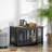 metal frame Dog Crate with Openable Top