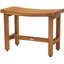 Sumba Lotus 24" W Teak Shower Bench