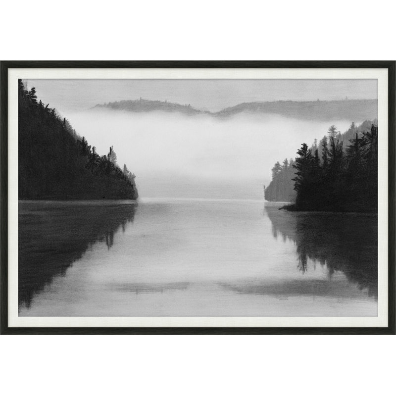 Daylight 4 Print by Thom Filicia, White Linen Frame