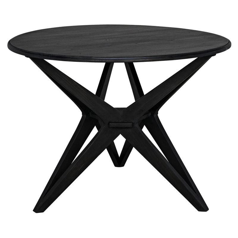 Victor Round Solid Wood Dining Table