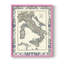 Carte encadrée de l'Italie, reproduction encadrée - bois massif-776061398-776061403