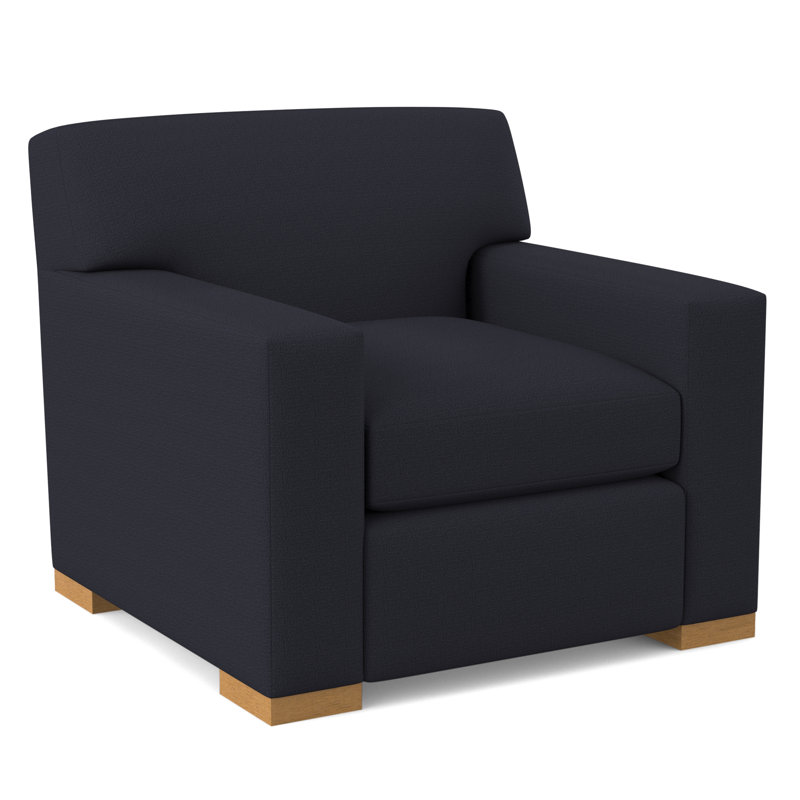 Fauteuil Elkins, ambre, Marine de Venise