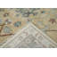 Tapis transitionnel beige en laine noué à la main 10 x 14
