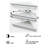 Lebanon 3 Piece Triangle Corner Shelf