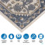 Tapis à bordure carrelée