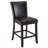 Ebian Upholstered Counter Stool with Solid Wood Frame-801863579