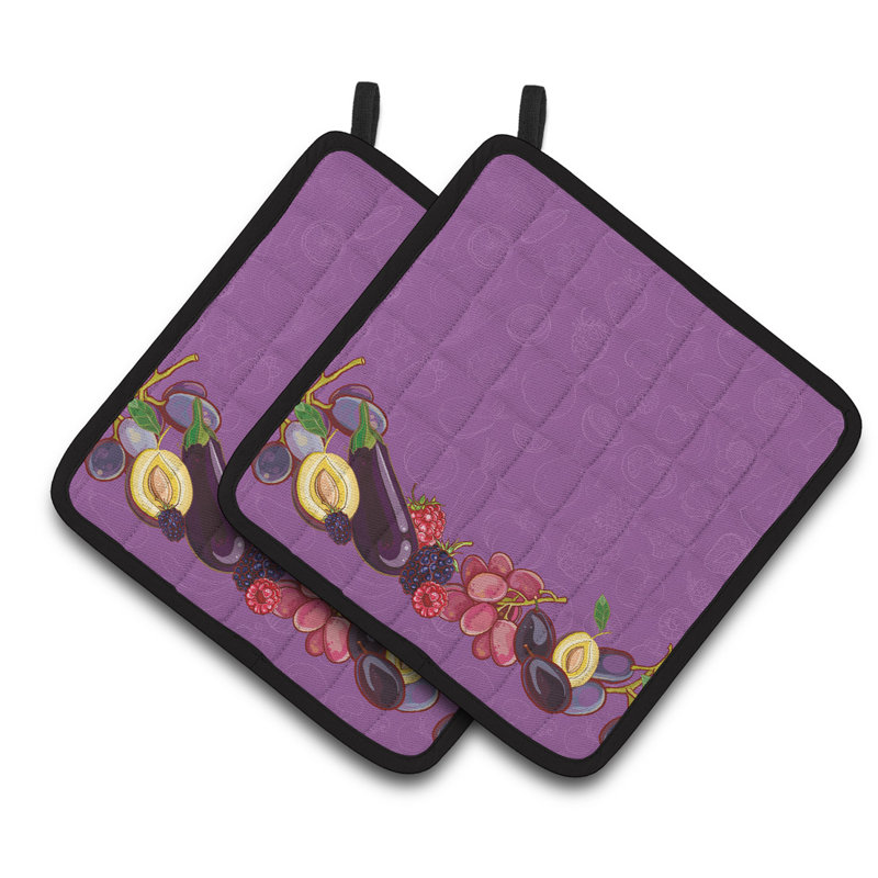 Caroline's Treasures Striped Polyester Potholder
