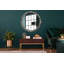 Huldar Glass Flat Wall Mirror