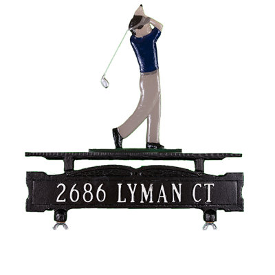 1-Line Mailbox Sign