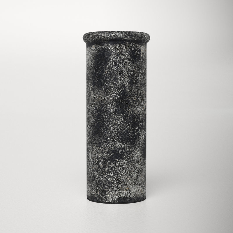Varick Ceramic Table Vase, 9.8" H x 4" W x 4" D