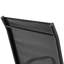 Harbour Housewares - Texteline Canvas Garden Chairs - Black