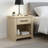 Walter 20.3" 1 Drawer Nightstand-864587362