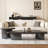All solid wood multi-functional simple tea table-122913961-106916979