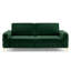 Bushong 222Cm Velvet Square Arms Sofa-1260261480-1260261483