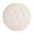 Upholste Button Tufted Round Ottoman, Small Version