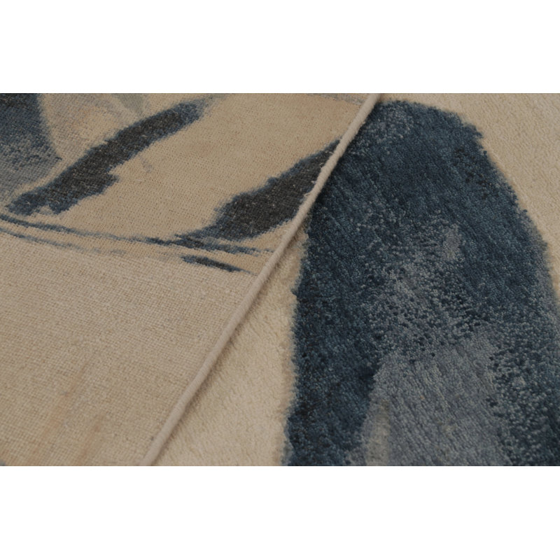Modern One-of-a-Kind 9'0X12'0 Hand Knotted Area Rug