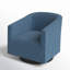 Fauteuil demi-tonneau pivotant Bevis-815665456
