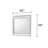 Lashell Mirror with LED Lighting
