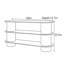 Console simple et rétro en bois massif-962617486