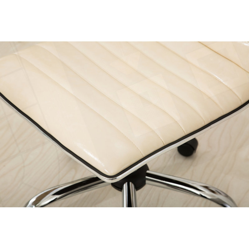 Chaise de bureau réglable, Beige