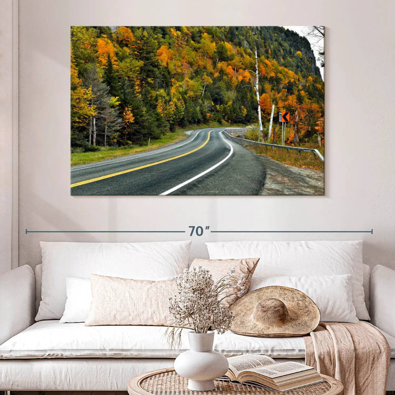 Autumn Forest Road