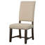 Chaise d'appoint rembourrée (ensemble de 2)-1265018526