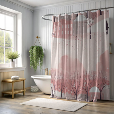 Gentle Valentine - Premium Shower Curtain 93
