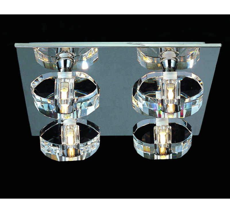 Plafonnier encastré 4 lumières Barham
