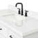 Tidworth 48'' Solid Wood Single Bathroom Vanity with 1.5'' White Quartz Top, Rectangular Sink