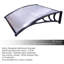 Happy Girl 0.97cm W x 0.74cm D Plastic Grey Cover Retractable Door / Window Awning