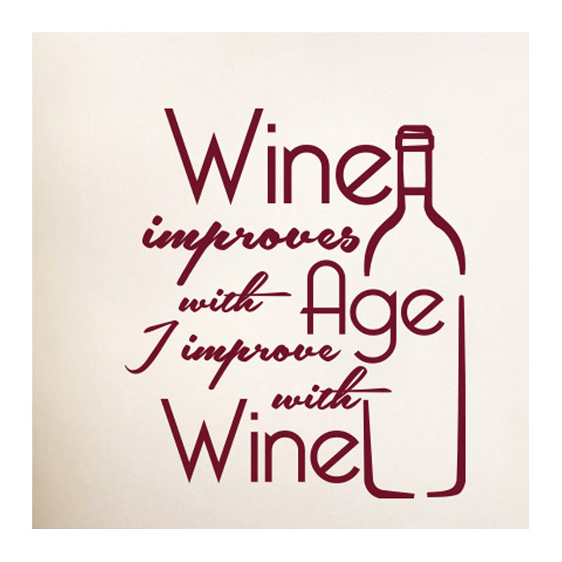 Wall Decal, Burgundy