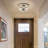 Candelo Wood Flush Mount